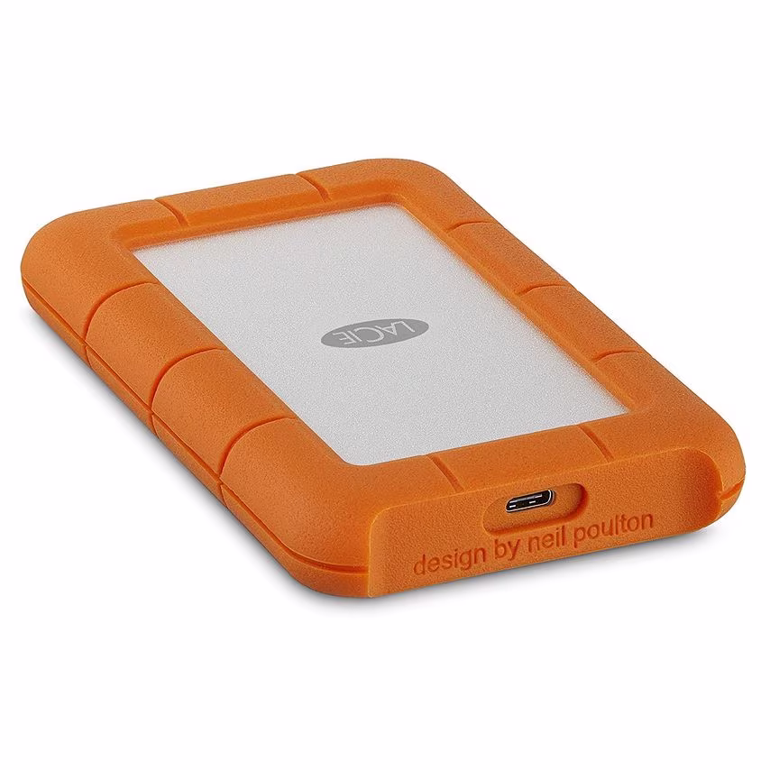 Lacie 5TB Rugged Portable USBC External HDD