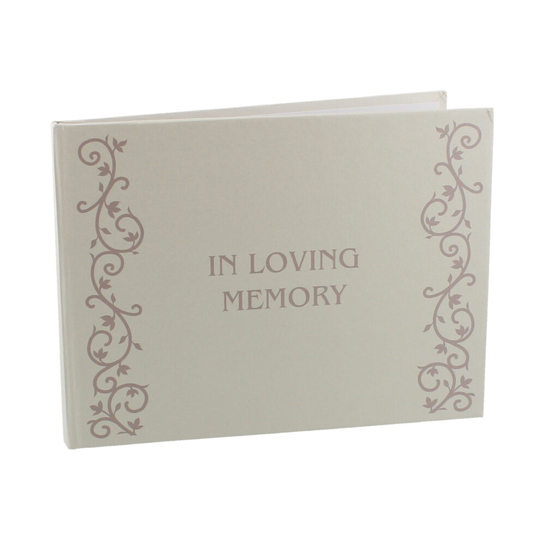 Celebrations Book of Condolence - In Loving Memory Funeral Guestbook