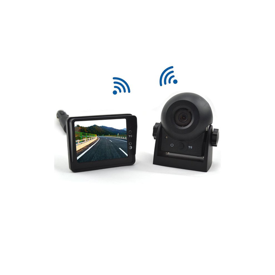 Vardsafe Wireless Magnetic Battery Powered Portable Car Rear View Reverse Backup Camera Kit