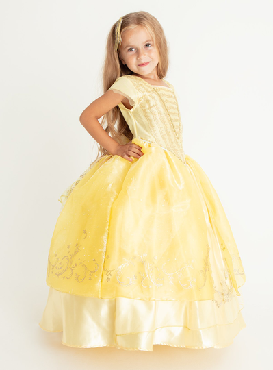 Disney Princess Belle Yellow Costume - 3-4 Years