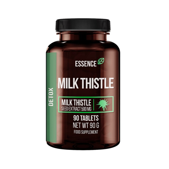 Essence Nutrition Milk Thistle | 500mg | 90 Tablets | Microcrystalline Cellulose