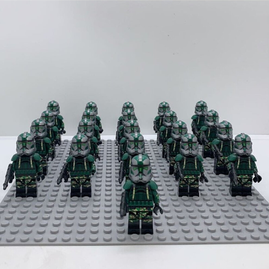 (21Pcs-X) 21Pcs Fit Lego Star Wars Clone Troopers Empire Storm Trooper Minifigures Kids Toys