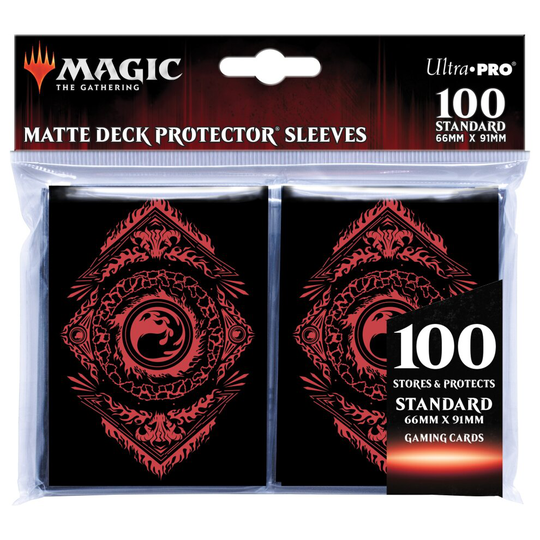 Ultra Pro Magic The Gathering Mana 7 Sleeves Mountain (100 ct)