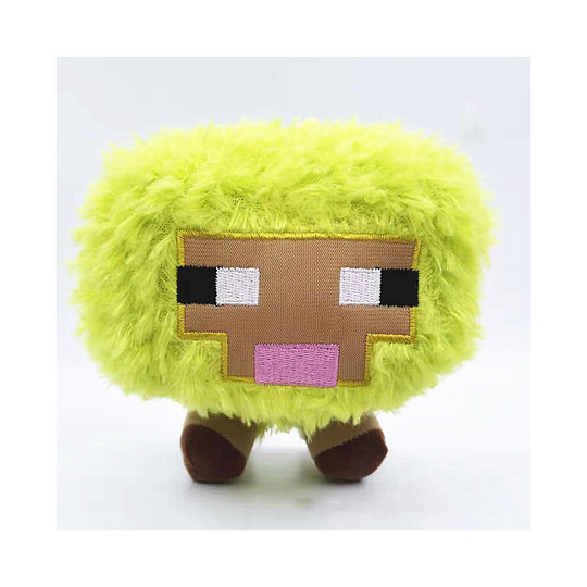 (Green Sheep) Minecraft Plush Toy Children Doll