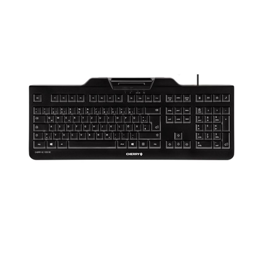 Cherry Keyboards KC1000SC Contact Smart Card Black EU