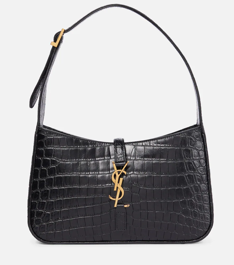 Le 5 à 7 leather shoulder bag