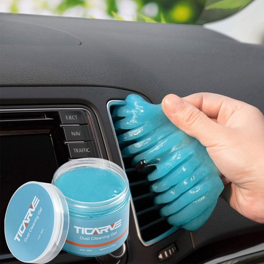 TICARVE Cleaning Gel for Car Detailing Putty Auto Cleaning Putty Car Gel Cleaner Keyboard Cleaner Universal Dust Cleaner for Car, Laptops, Printers