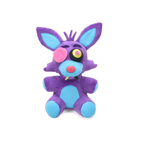 (New Purple Foxy) 7'' Blue Five Nights at Freddy's FNAF Horror Game Plush Doll Kids Toy Gifts