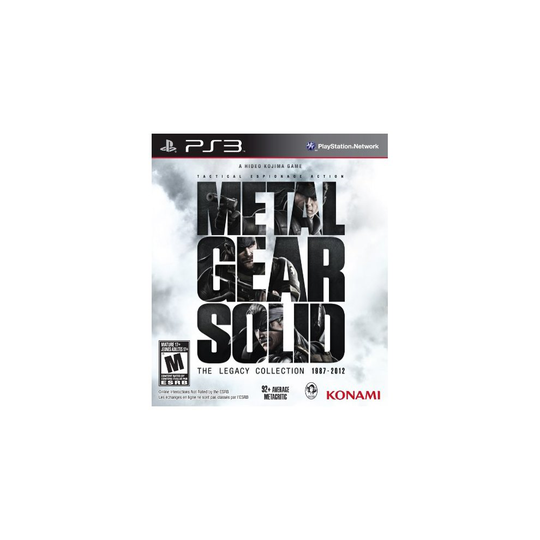 Metal Gear Solid: Legacy Collection (No Artbook)