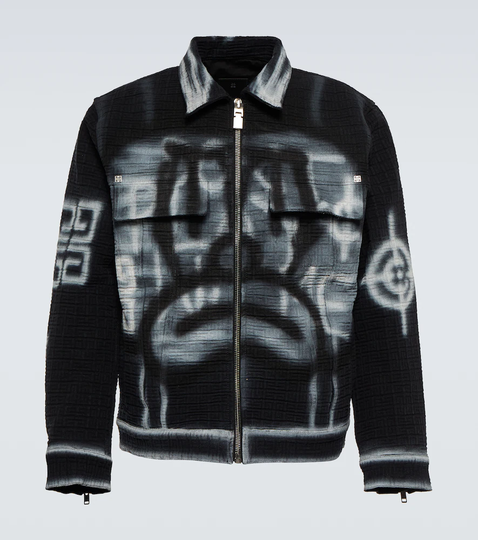 x Chito tag-effect 4G denim jacket