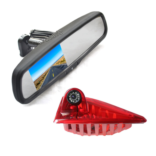 Vardsafe VS867R Reverse Camera & Replacement Rear View Mirror Monitor for Renault Master / Opel Vauxhall Movano / Nissan NV400