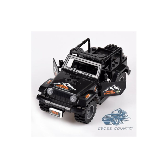 (Black) Black SUV Green Jeep Assembled Car Model Fit Lego Building Block Toys Military Children's Assembled