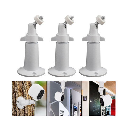 3 Pcs/Sets CCTV Security for Arlo Pro Camera Metal Wall Mount Monitor Bracket UK