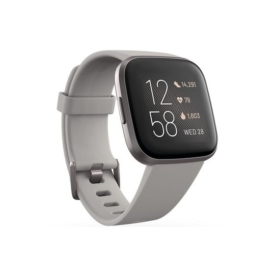 Fitbit Versa 2 Smart Watch | Aluminium Stone Grey