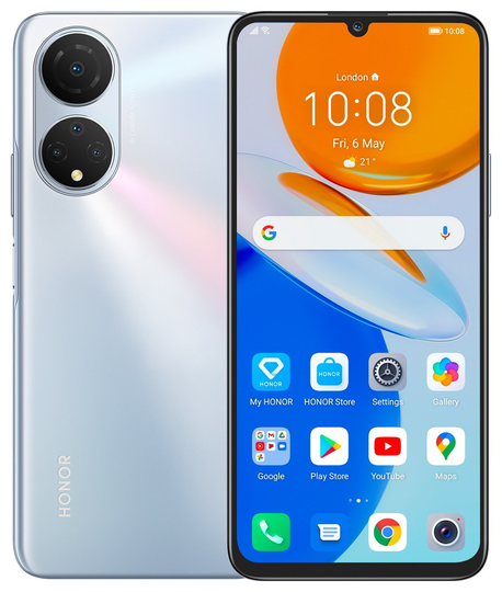 SIM Free HONOR X7 128GB Mobile Phone - Titanium Silver