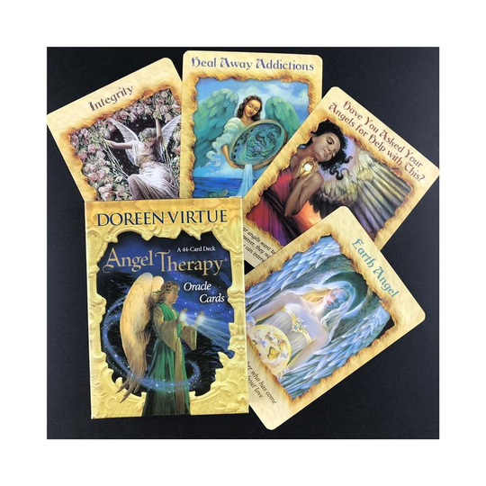 (44pcs TS70) English Version Tarot Angel Therapy Oracle Tarot Cards For Women Family Party Funny Games