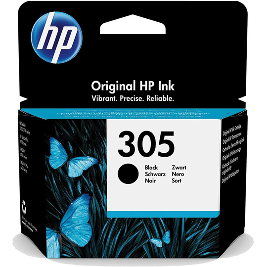 HP 305 Black Ink Cartridge Original 3YM61AE