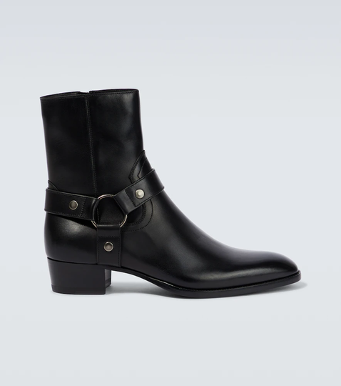 Wyatt Harness leather ankle boots