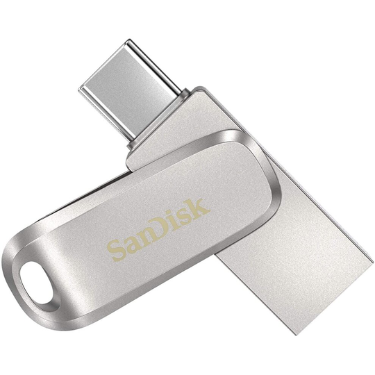 SanDisk 512GB Ultra Dual Drive Luxe USB Type-C Flash Drive