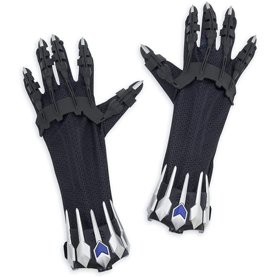 D Disney Store Black Panther Gloves With Battle Sounds