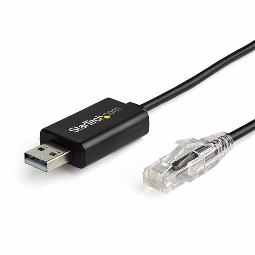 Startech 1.8m Cisco Console Cable USB to RJ45