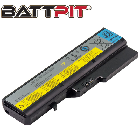 BattPit Battery for Lenovo L09S6Y02 L09L6Y02 L09M6Y02 L10C6Y02 L10P6Y22 IdeaPad G560E G570 G780 Z370 Z565 Z570 Z575 B570 B570e2 [6-Cell/48Wh]