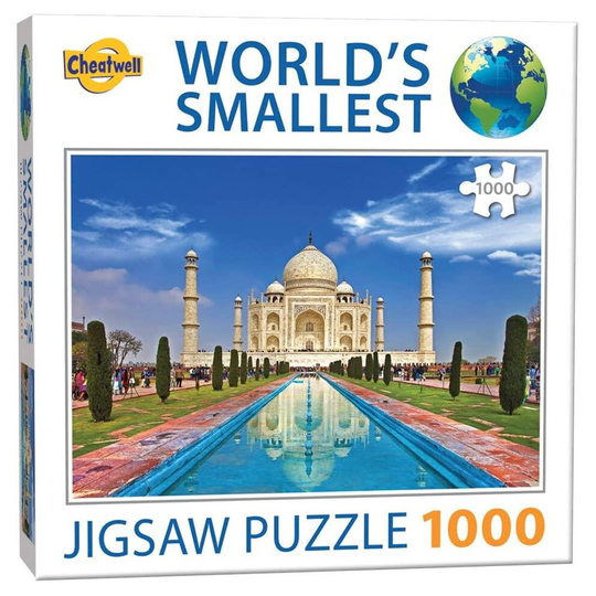 World's Smallest Jigsaw Puzzle - Taj Mahal (1000 Pieces)