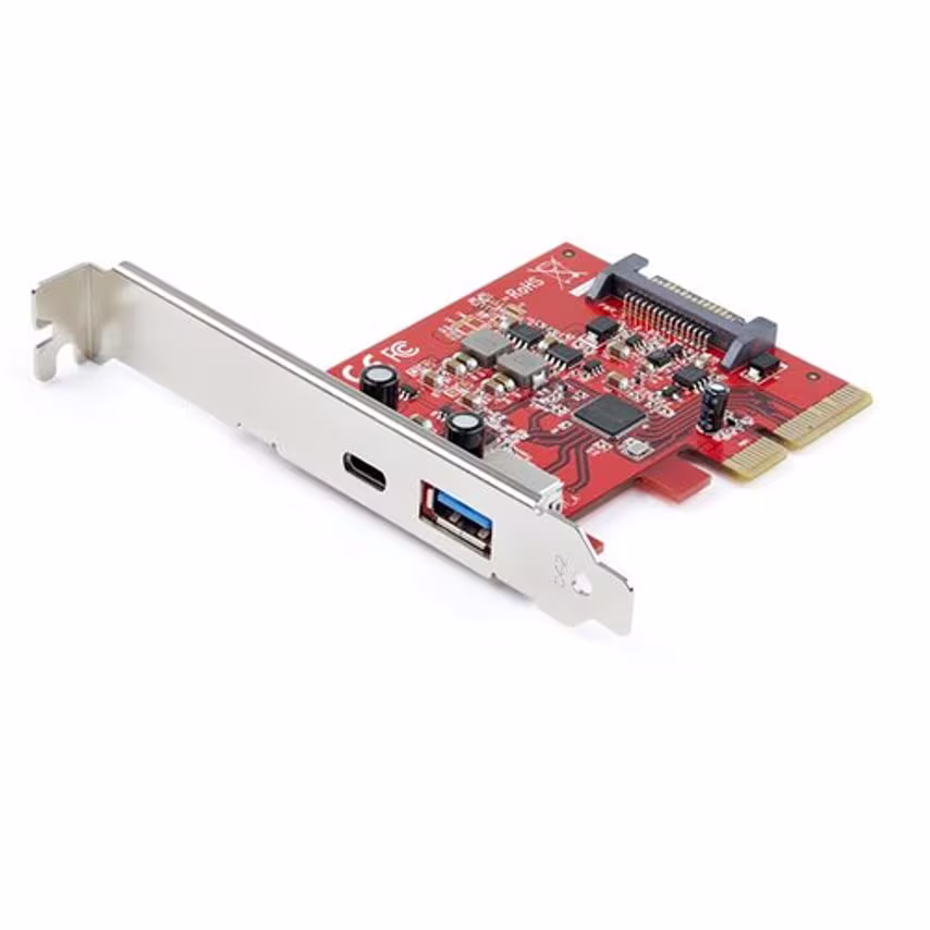 Startech 2-Port 10Gbps Usb-A/Usb-C Pcie- you get 4