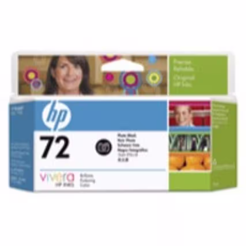 HP 72 Photo Black Standard Capacity Ink Cartridge 130ml - C9370A