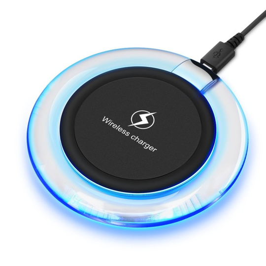 Wireless Charger, TOPELEK Qi Wireless Charging Pad Stand for Apple iPhone XS/XR/XS Max/X/8/8 Plus, Samsung Galaxy S9 S9 Plus /S8/S8 Plus, Note...