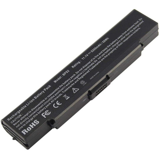 VGP-BPL2 VGP-BPS2 VGP-BPS2A VGP-BPS2B VGP-BPS2C Laptop Battery Replacement for Sony Vaio VGN-C11C PCG-7Y1M PCG-7R2l VGN-FS515...
