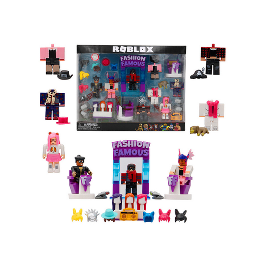 8PCS & Accessories Roblox PVC Action Figure Model Kids Toys Box