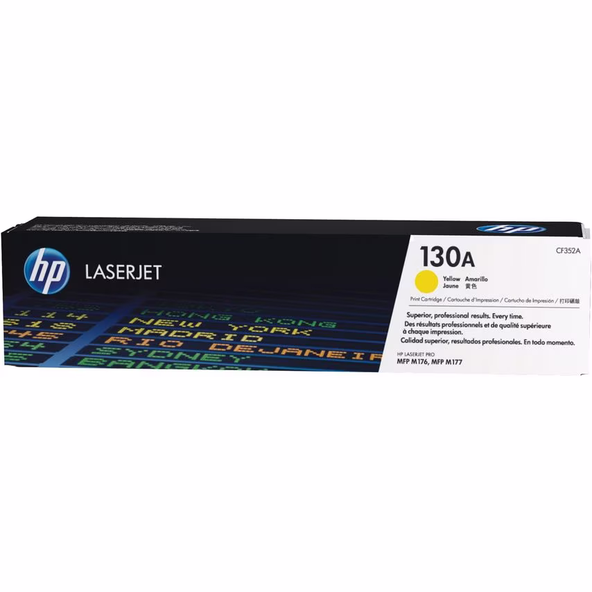 HP 130A Yellow Standard Capacity Toner 1K pages for Color LaserJet Pro M176/M177