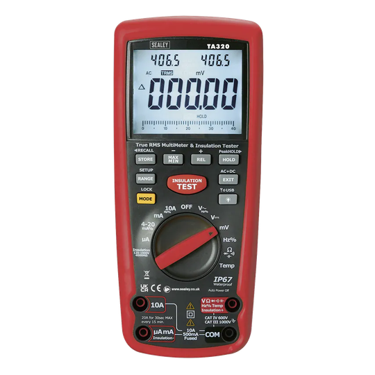 Sealey Digital Automotive Analyser/Insulation Tester - Hybrid Vehicles