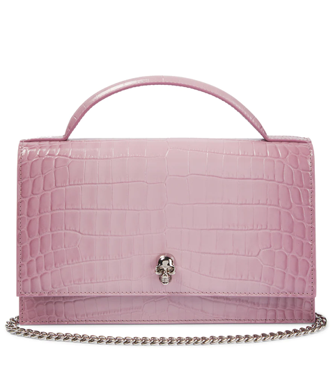 Skull Medium leather crossbody bag