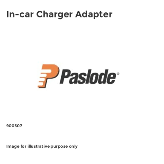 Paslode In-car Charger Adapter
