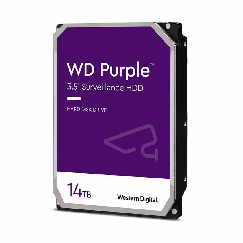Western Digital Purple 3.5 Inch 14TB Serial ATA HDD