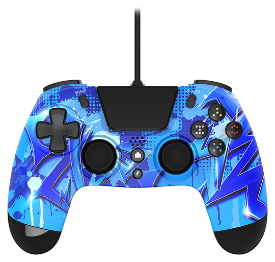 Gioteck VX4 PS4 Wired Controller - Multicoloured