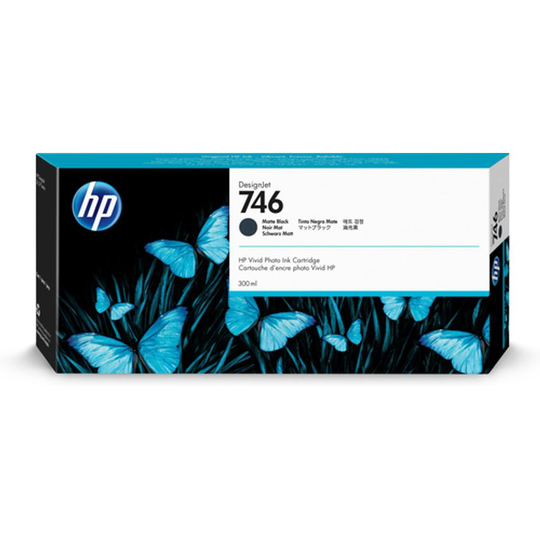HP Hp 746 300-Ml Matte Black- you get 2