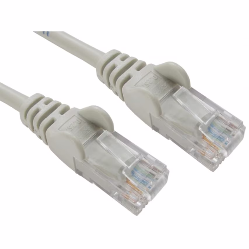 Cables Direct 5 Cables 0.25M Network 5E Moulded-grey
