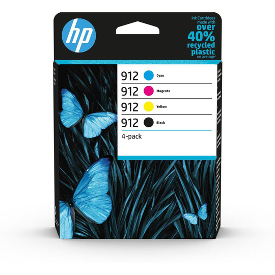 HP Hp 912 Cmyk Original Ink- you get 4