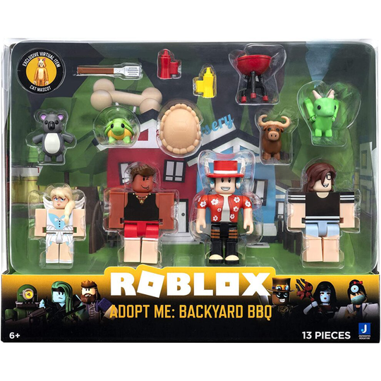Roblox Celebrity Collection Adopt Me Backyard BBQ 4 Figures Gift Idea