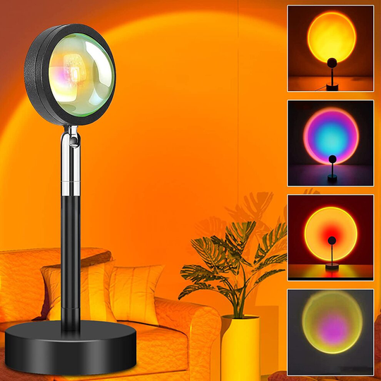 Sunset Lamp,Sunset Lamp LED Projection USB Night Light Home Decor UK