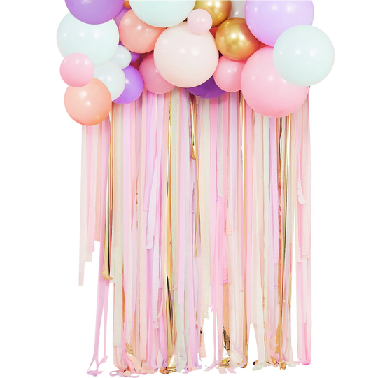 Ginger Ray Streamer Balloon Backdrop