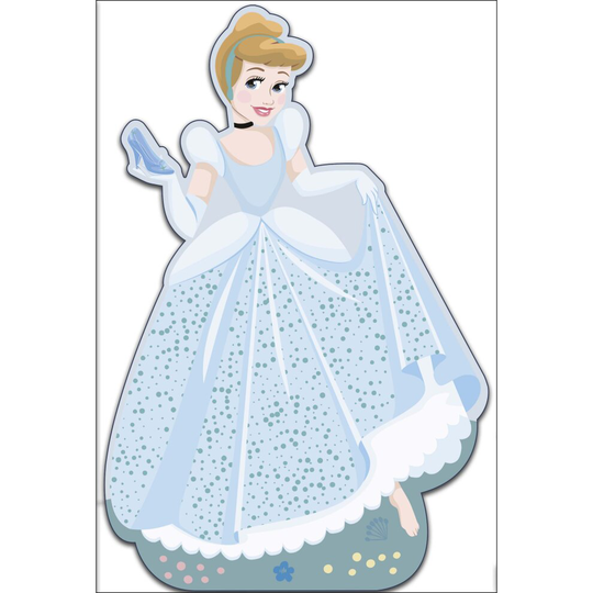 Disney Princess Cinderella Cut Out Birthday Greeting Card Disney Character Cards