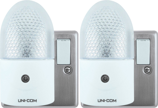 LED Night Light Twin Pack Uni-Com