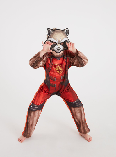 Marvel Guardians Of The Galaxy Rocket Raccoon Costume - 7-8