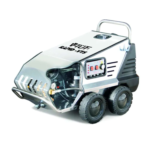 V-Tuf 240V Mobile Hot Pressure Washer 100 Bar @ 12L/M