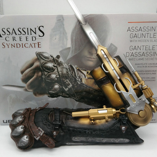 ASSASSIN'S CREED 6 Hero PHANTOM HIDDEN BLADE GAUNTLET COSPLAY