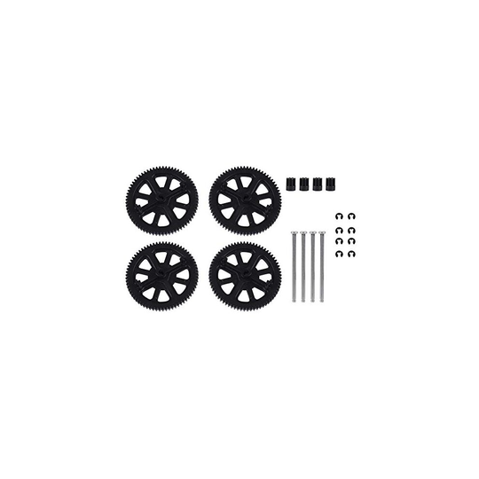 RC Gears, Spare Parts Gear Shaft Set for Parrot AR Drone 1.0 & 2.0 Quadcopter RC Accessory